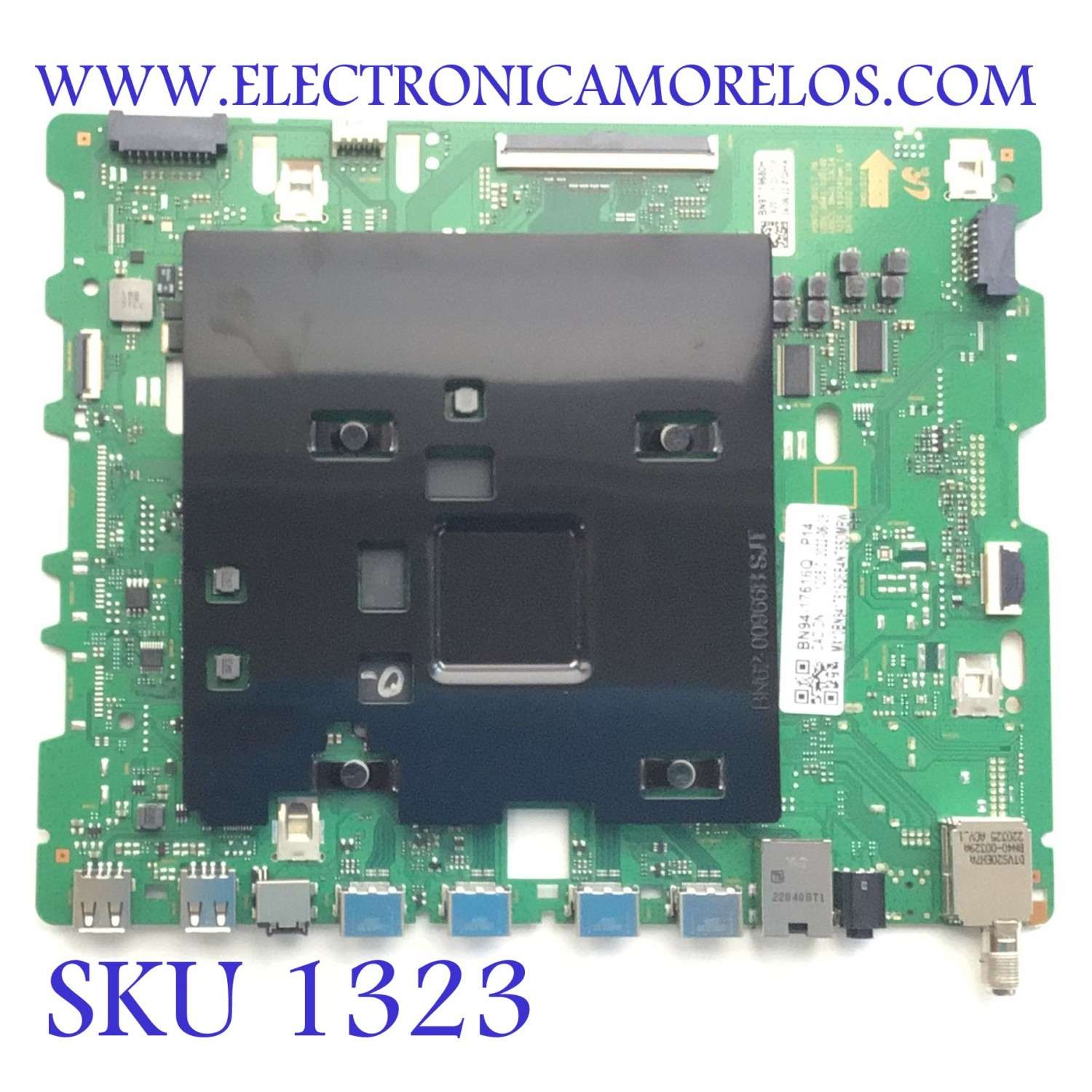 MAIN PARA SMAR TV SAMSUNG 4K RESOLUCION (3840 x 2160)  / NUMERO DE PARTE BN94-17616Q / BN41-03014 / BN97-19680H / NUMERO DE PANEL CY-TB075FMEV1H / DISPLAY BN96-50413A / HV750QUB-S7B / MODELO QN75Q80BA